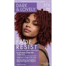 Dark N Lovely Fade Resist Color Kit 374 Rich Auburn