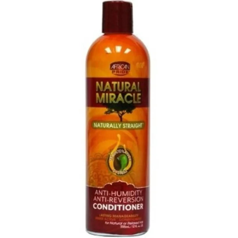 African Pride Natural Miracle Straight Anti Reversion Conditoner