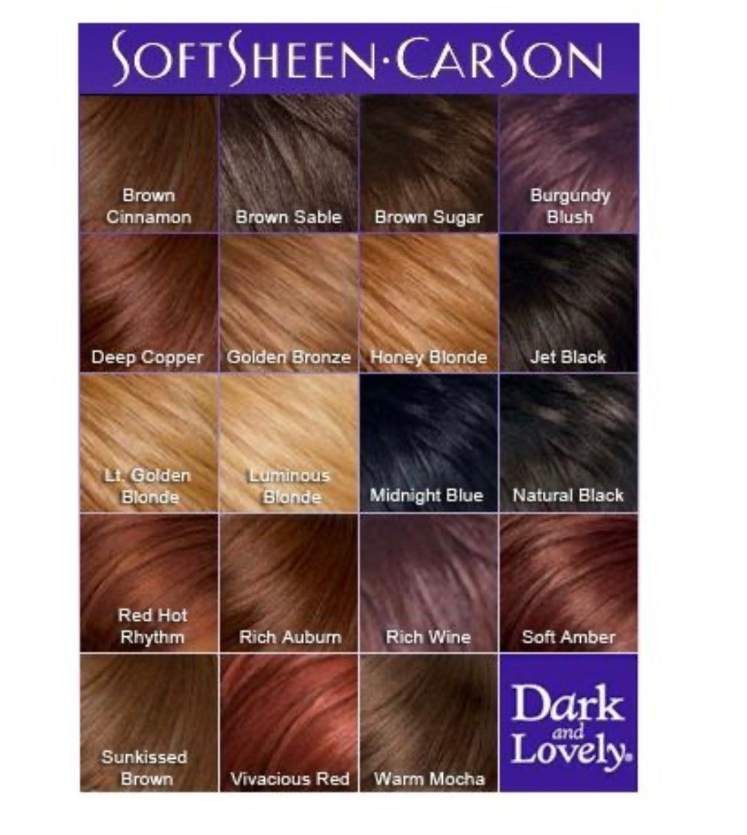 Dark N Lovely Fade Resist Color Kit 351 Mocha Frappe