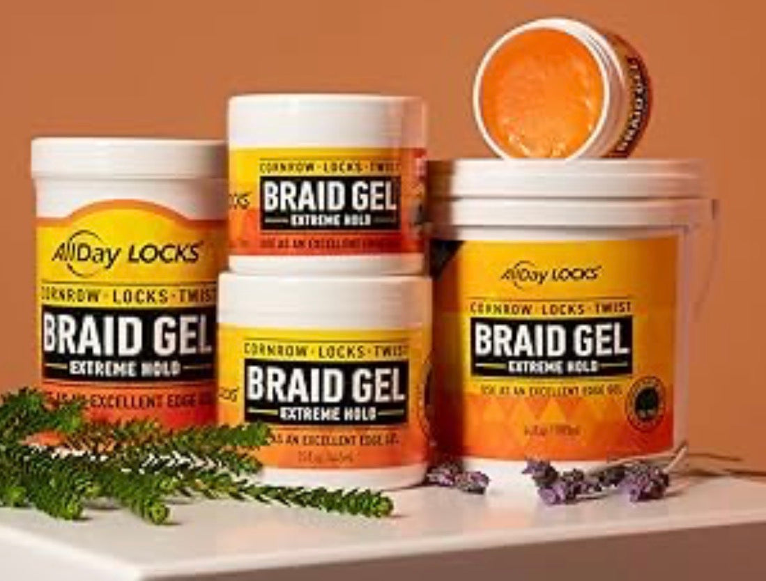 AllDay Locks Braid Gel Extreme Hold