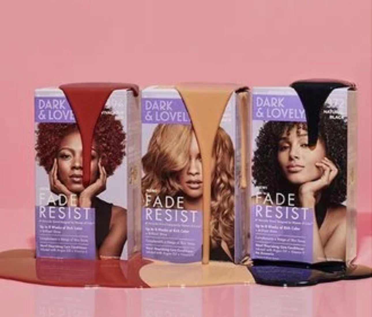 Dark N Lovely Fade Resist Hair Color #386 Brown Sugar