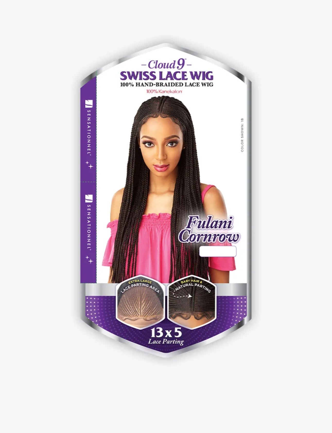 Sensationnel Swiss Lace 13x5 Fulani Cornrows