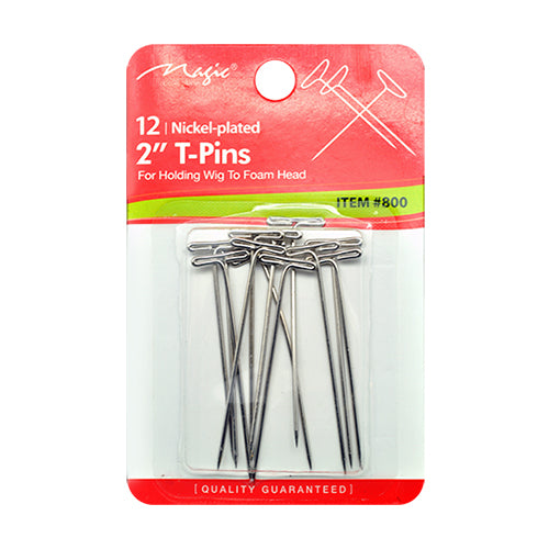 Eden Wig T-Pins 2”