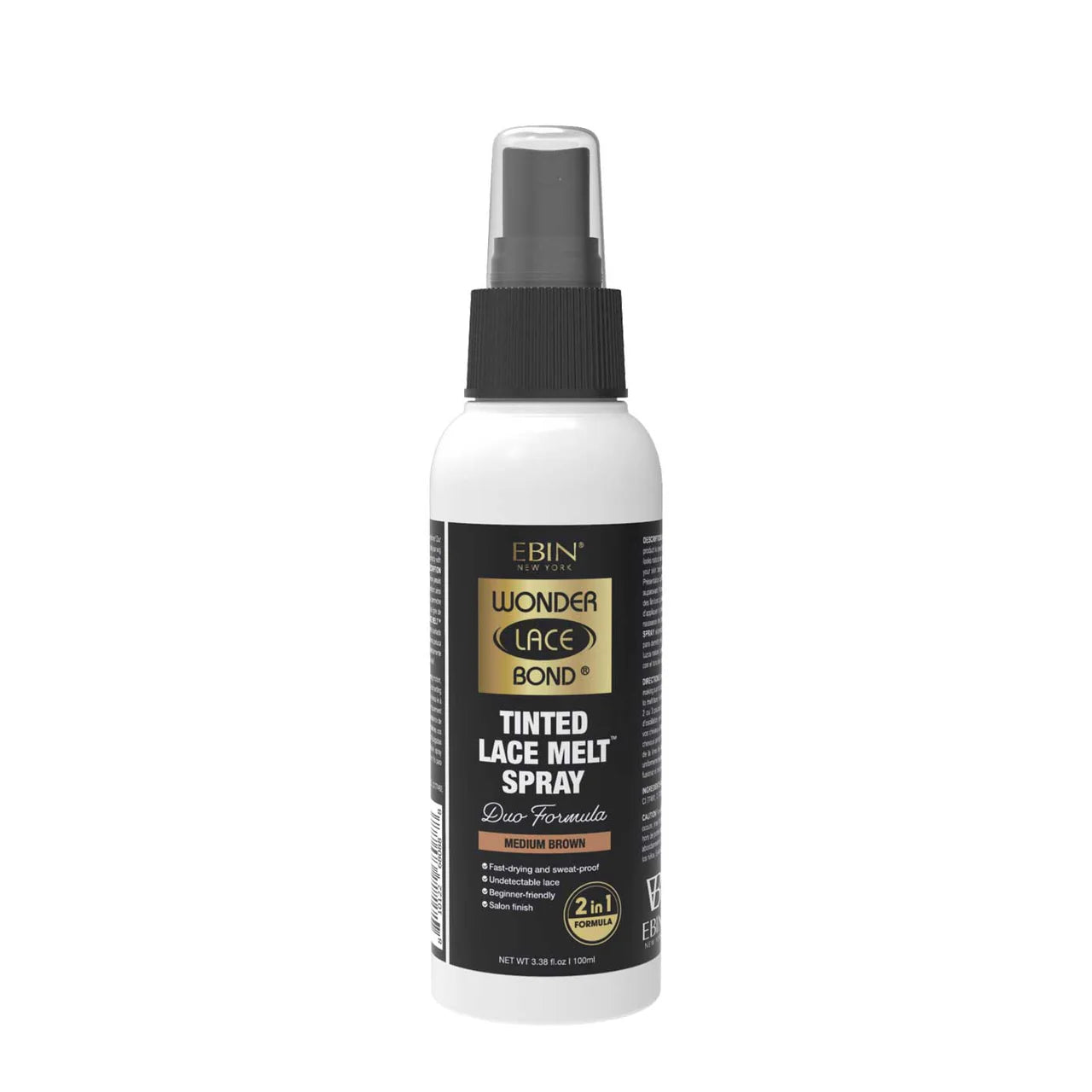 EBIN Wonder Lace Bond Tinted Lace Melt Duo Formula Medium Brown