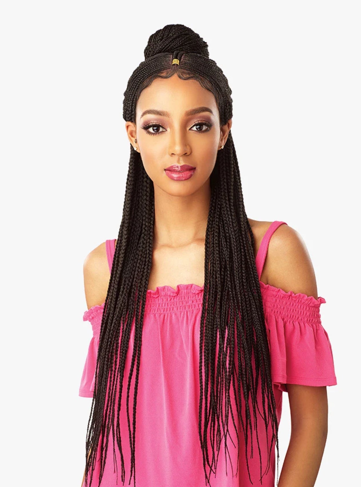 Sensationnel Swiss Lace 13x5 Fulani Cornrows
