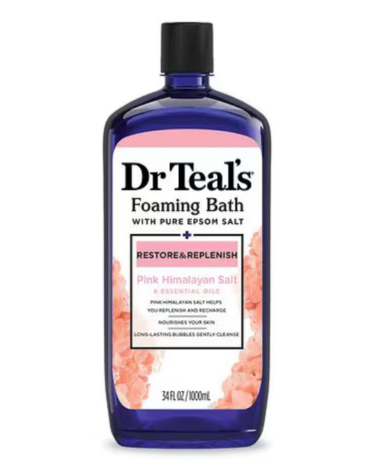 Dr. Teal’s Foaming Bath Himalayan Salt