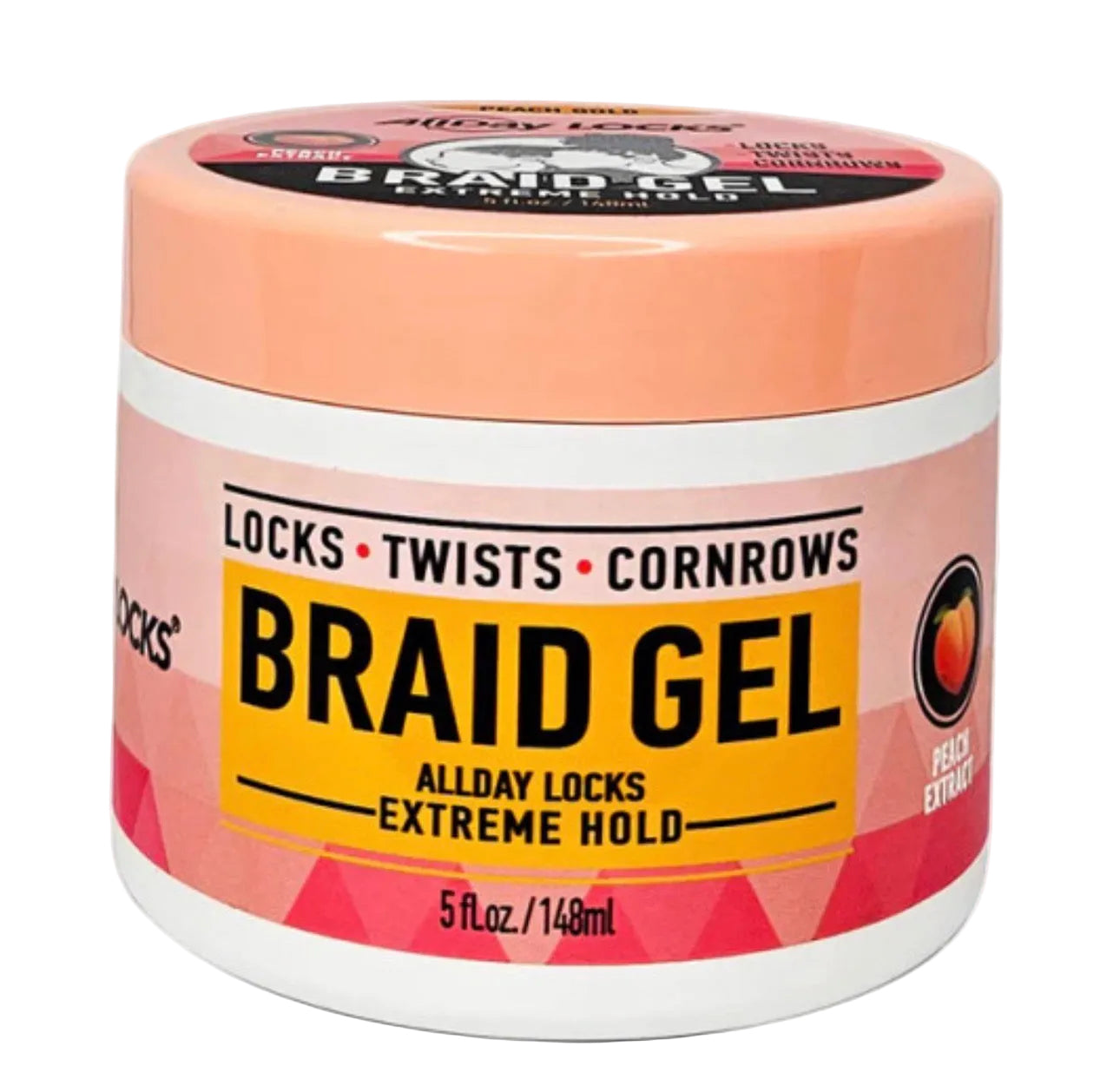 AllDay Locks Braid Gel Peach