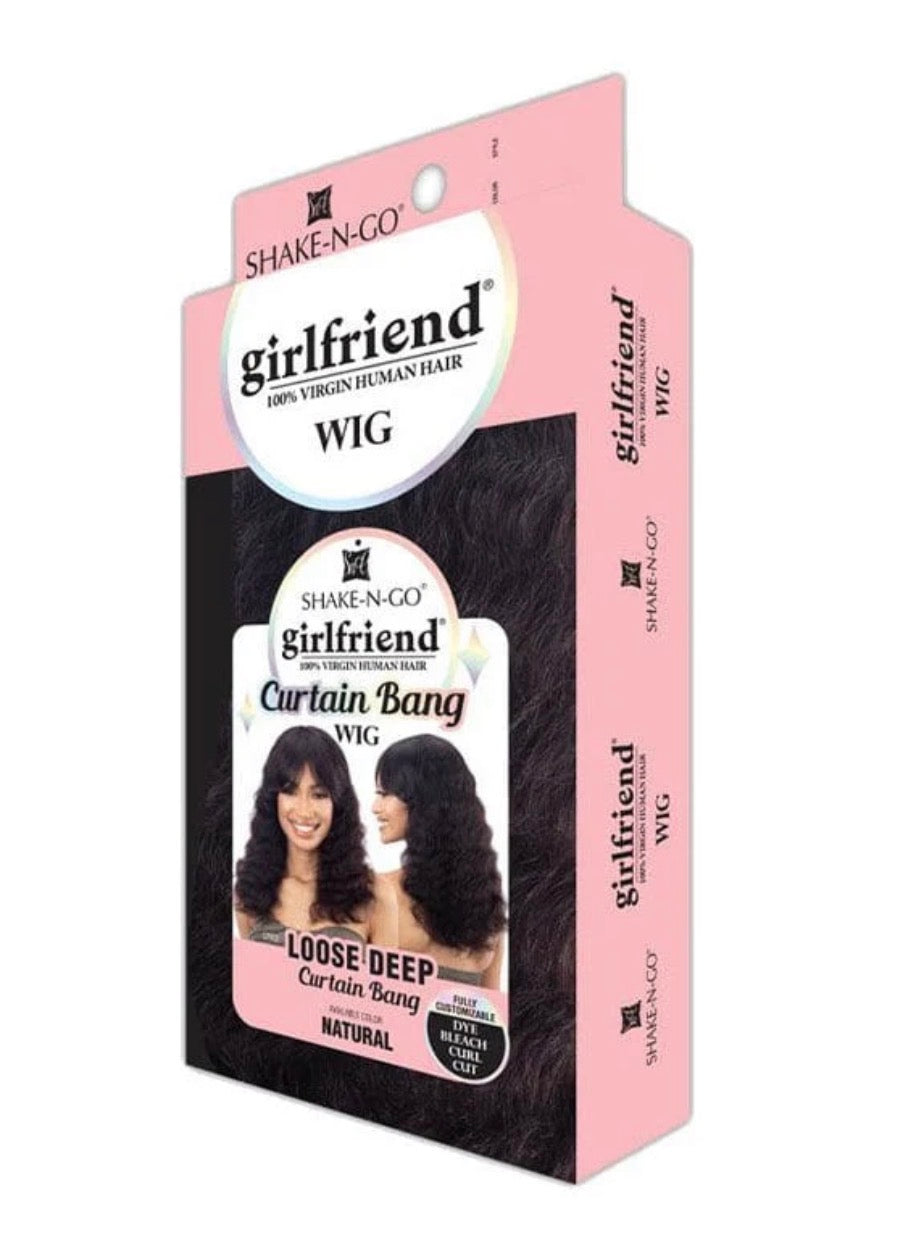 Shake N Go Girlfriend Curtain Bang Deep