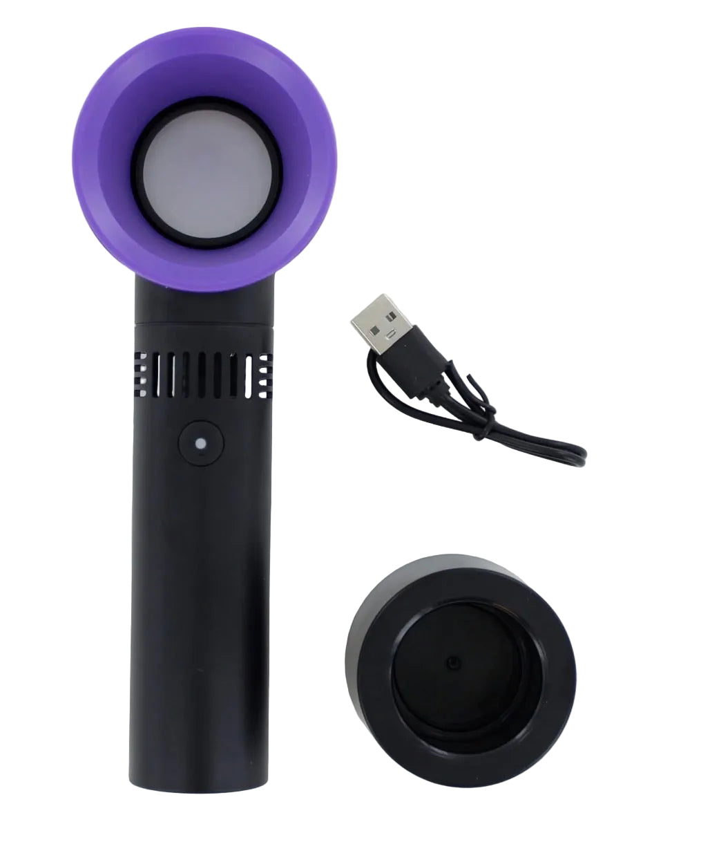 Bladeless Mini Beauty Fan Black