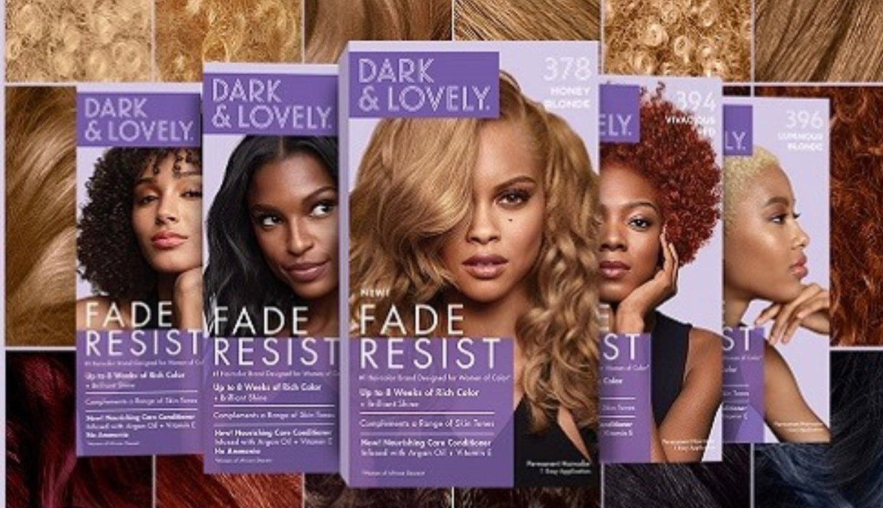 Dark N Lovely Fade Resist Hair Color #506 Reality Red