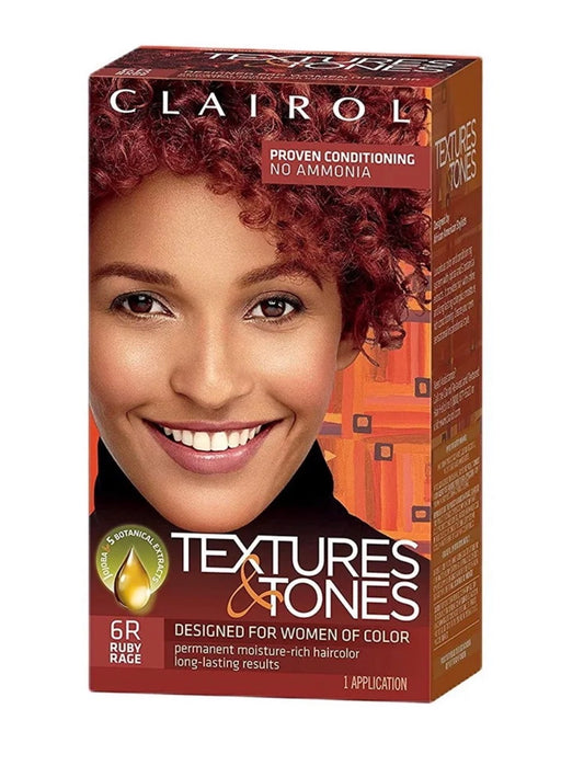 Clariol Textures & Tones Color Kit 6R Ruby Rage