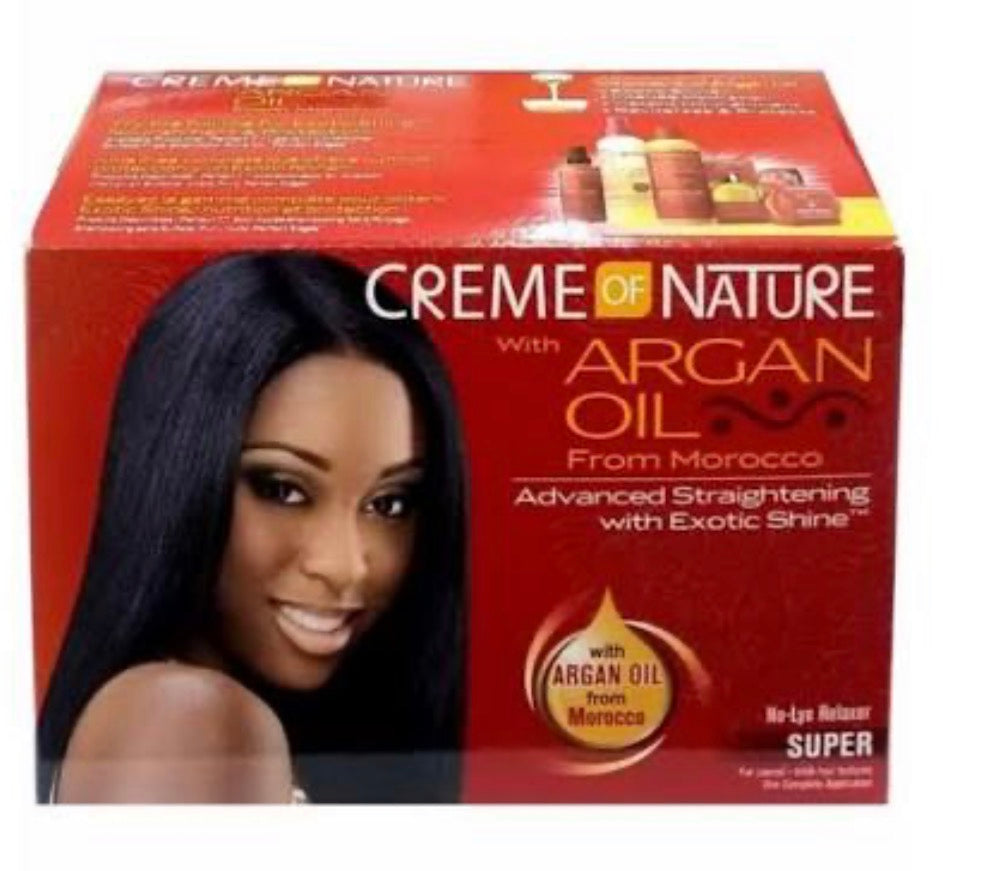 Creme of Nature with Argan Oil Relaxer Super