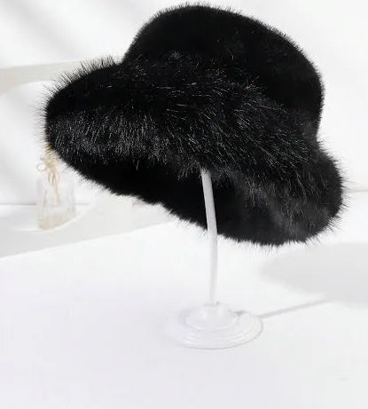 Faux Fur Bucket Hat