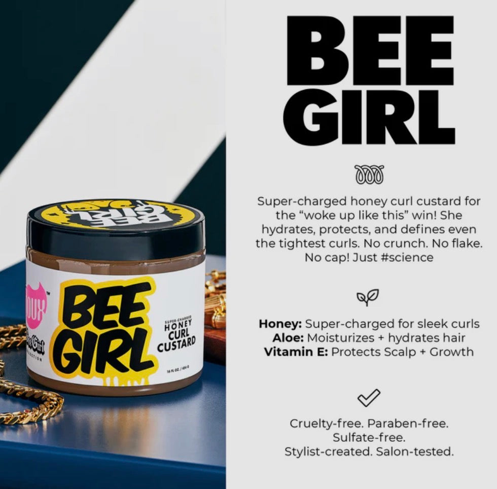 The Doux Bee Girl Honey Curl Custard