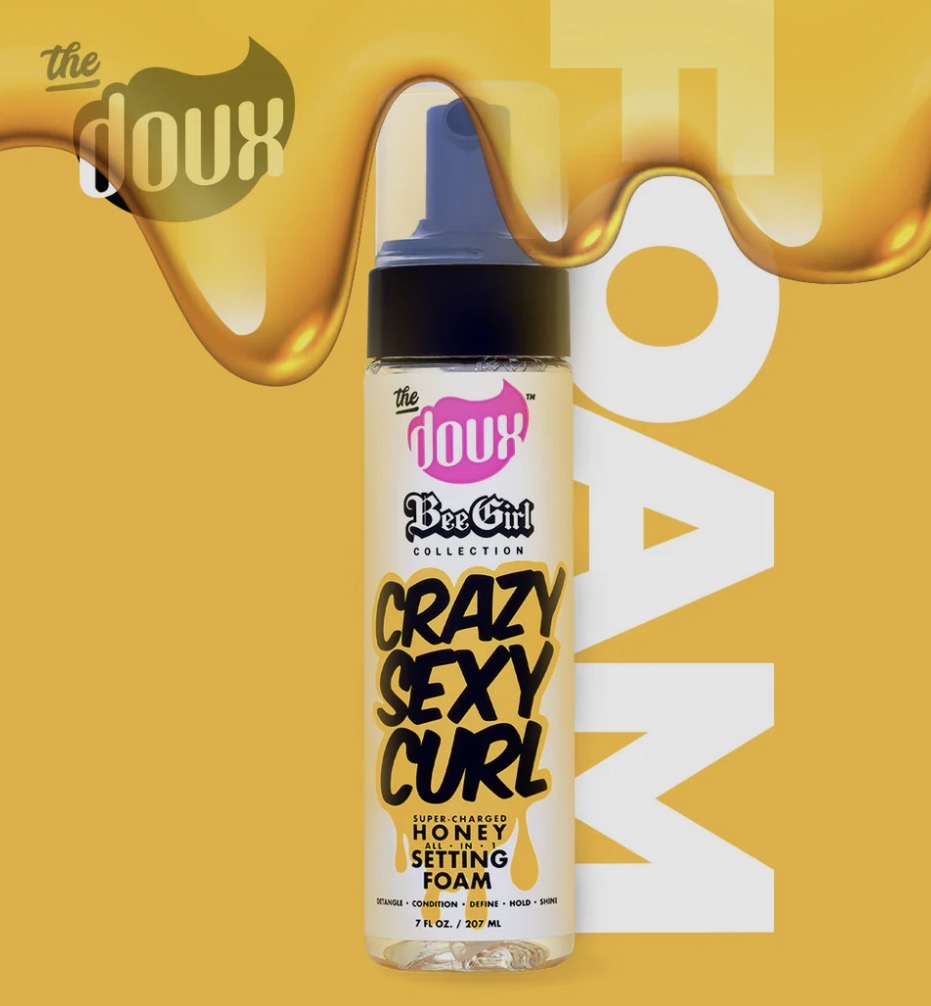 The Doux Bee Girl Crazy Sexy Curl Setting Foam