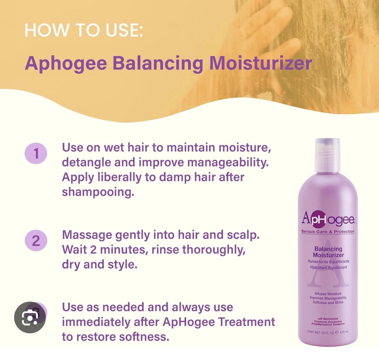 Aphogee Balancing Moisturizer