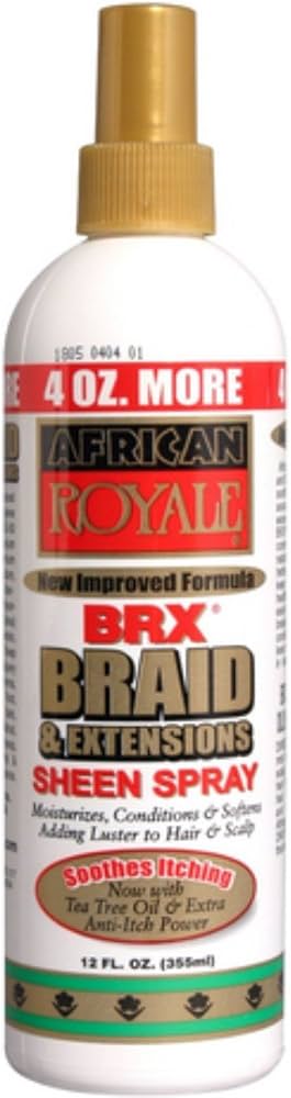 African Royale BRX Braid & Exten. Sheen Spray