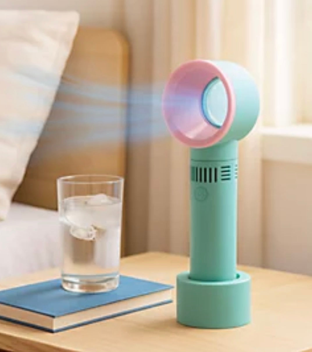 Bladeless Mini Beauty Fan Mint