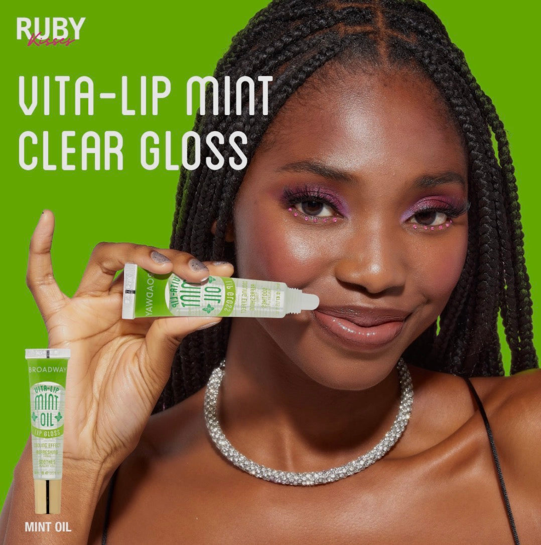 Broadway Vita-Lip Lip Gloss Mint Oil