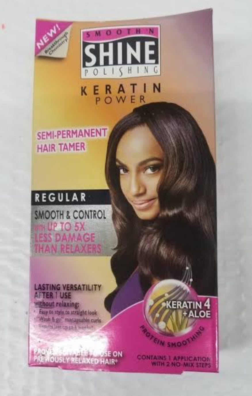 Smooth N Shine Keratin Power Regular