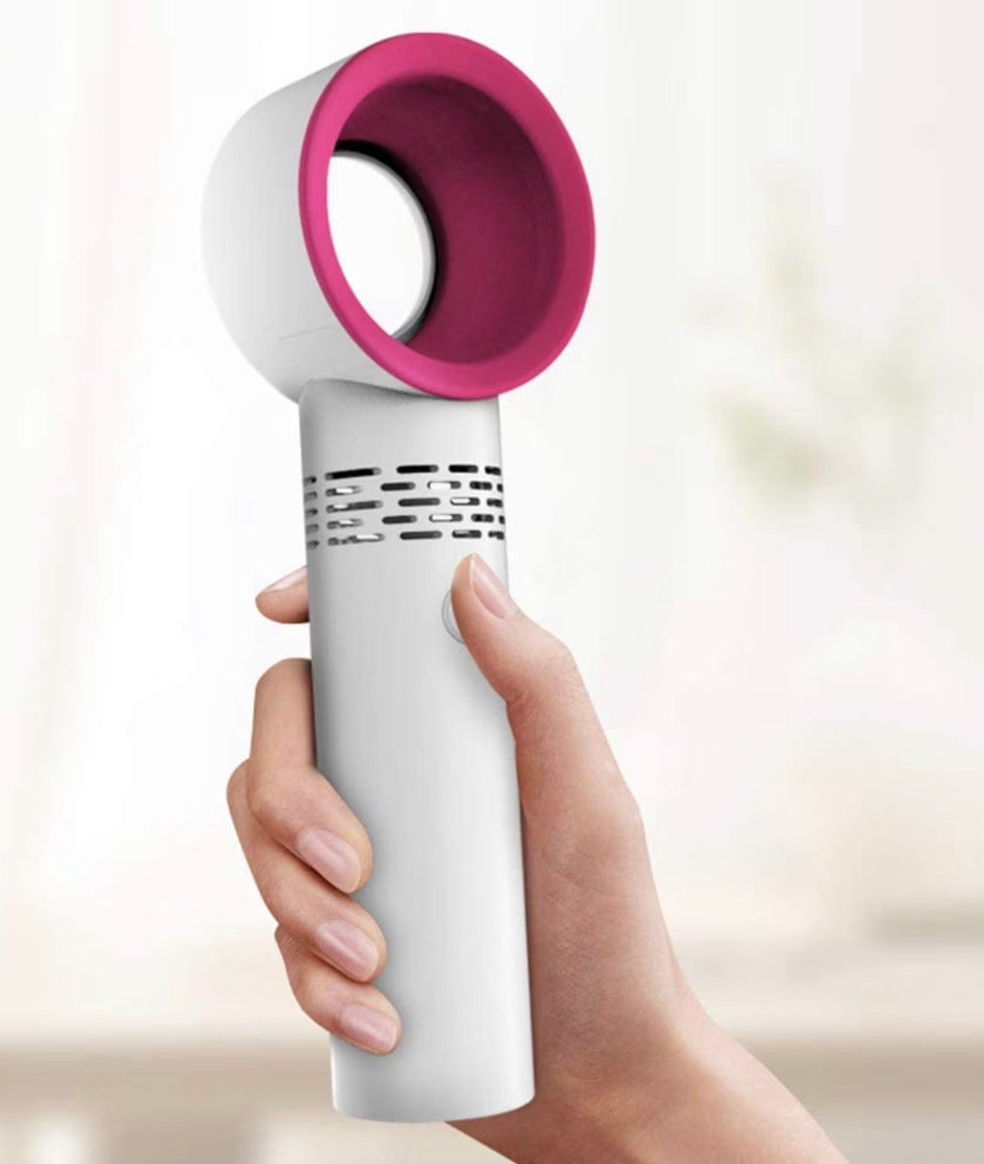 Bladeless Mini Beauty Fan White