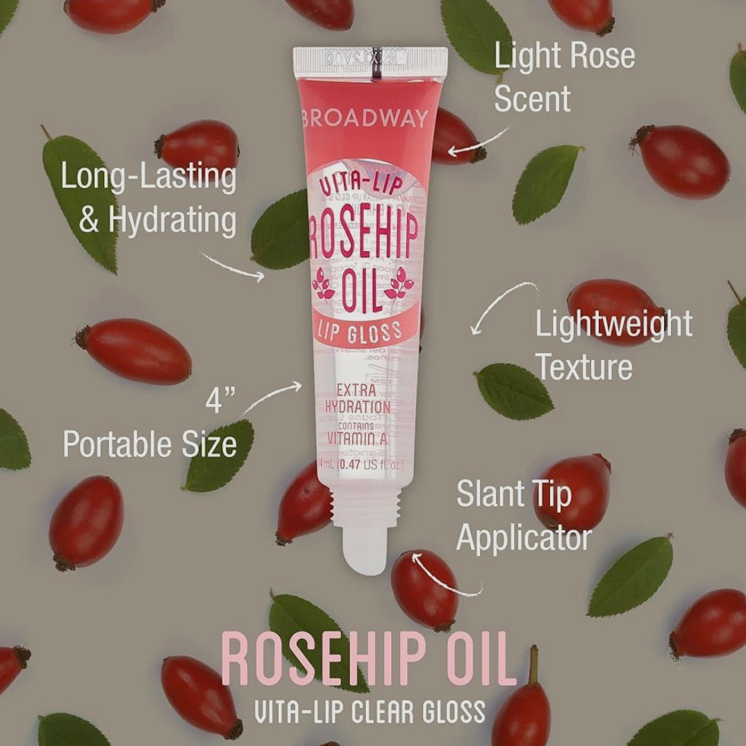 Broadway Vita-Lip Lip Gloss Rosehip Oil
