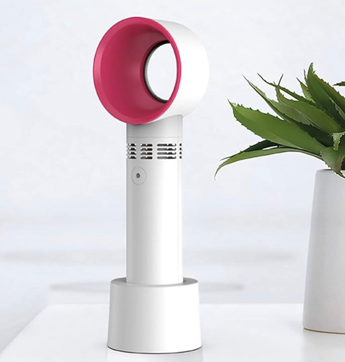 Bladeless Mini Beauty Fan White