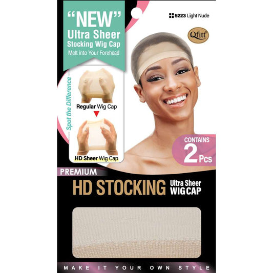 QFitt HD Stocking Ultra Sheer Wig Cap