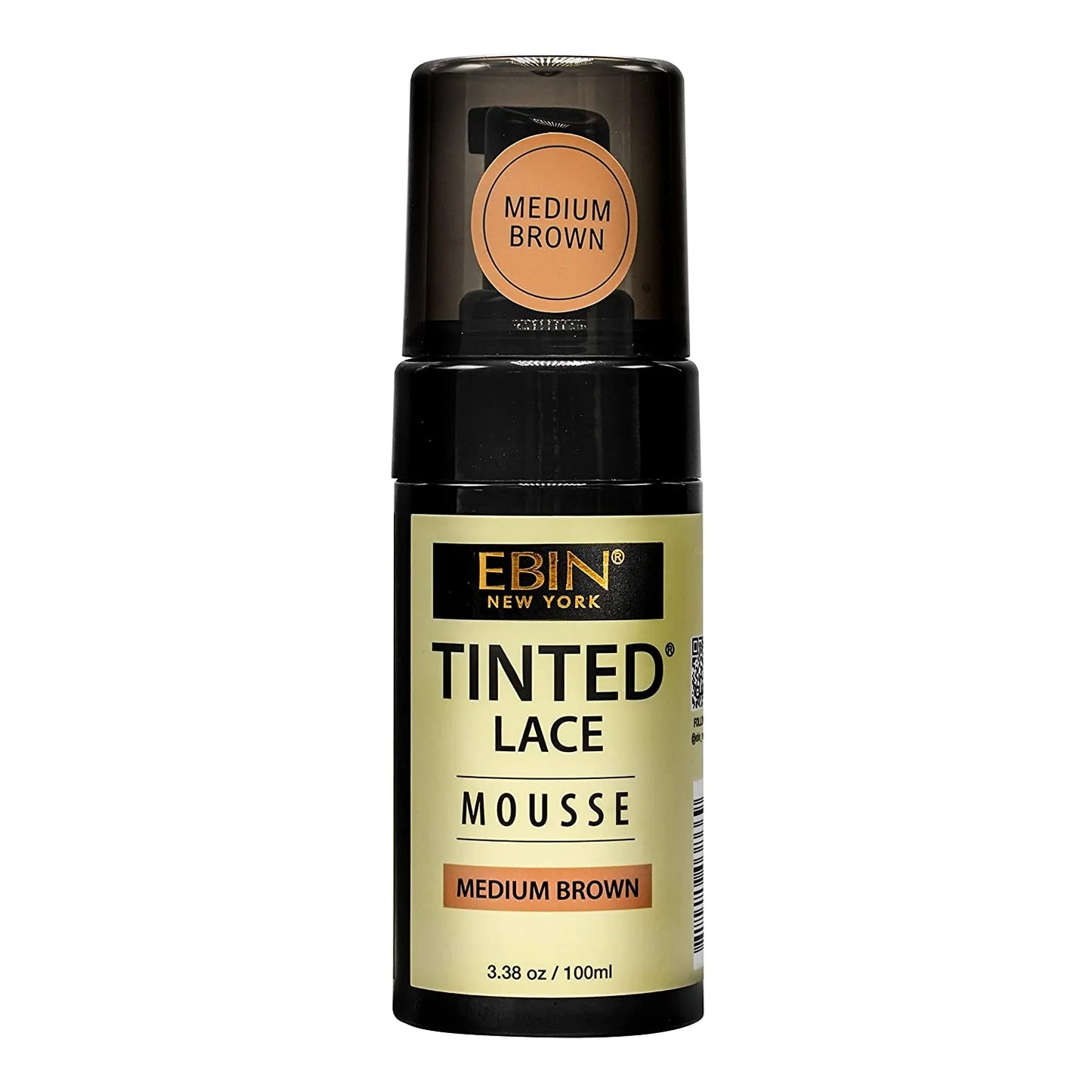 EBIN Tinted Lace Foaming Mousse Medium Brown