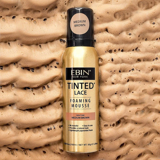 EBIN Tinted Lace Foaming Mousse Medium Brown
