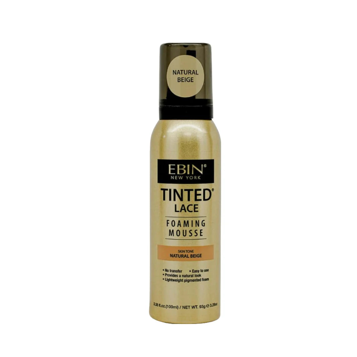 EBIN Tinted Lace Foaming Mousse Natural Beige
