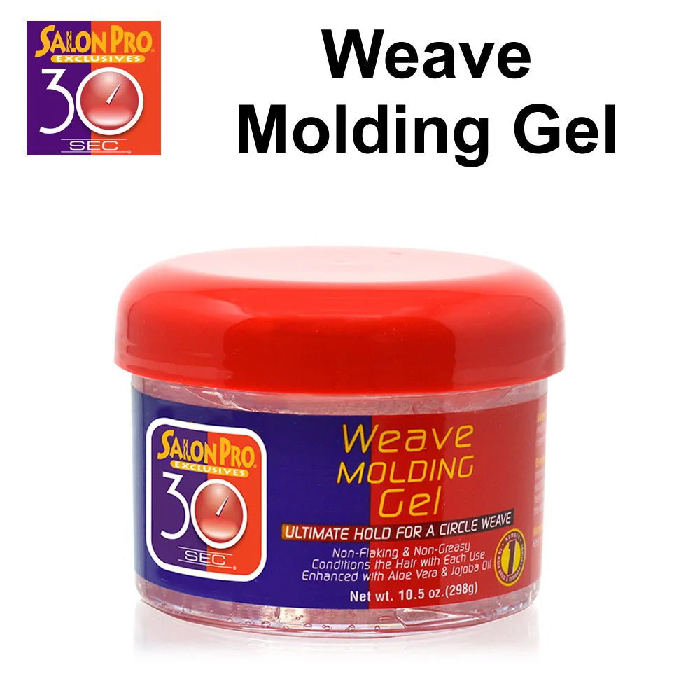 Salon Pro 30 Sec Weave Molding Gel Black