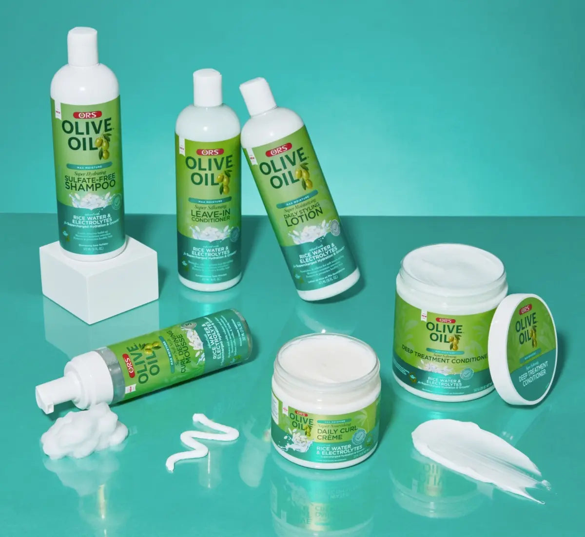 ORS Olive Oil Daily Styling Lotion Rice Water & Electrolytes