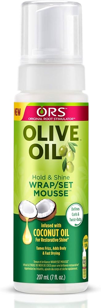 ORS Olive Oil Wrap/Set Mousse w/Coconut Oil