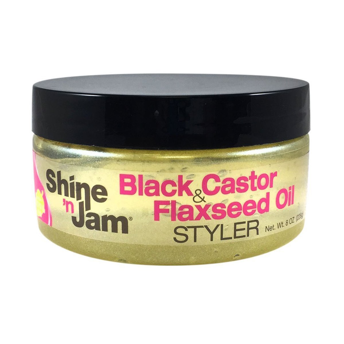 Shine N Jam Black Castor & Flaxseed Oil Styler