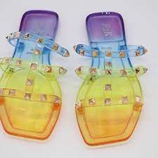 Studded Sandal Rainbow
